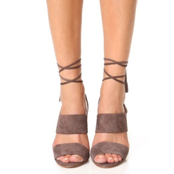 Madewell Octavia Tassel Sandal Heel - Picture 3 of 5